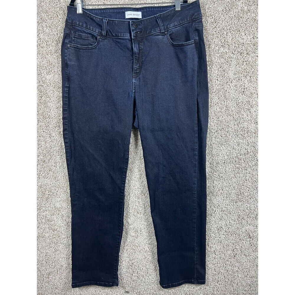 Lane Bryant Jeans Women's 18 Skinny Blue High-Rise Denim Pants